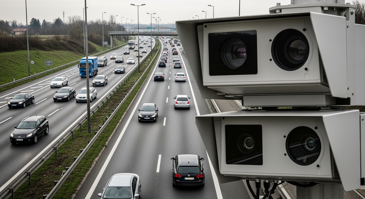 Kontrola na maďarskej diaľnici
