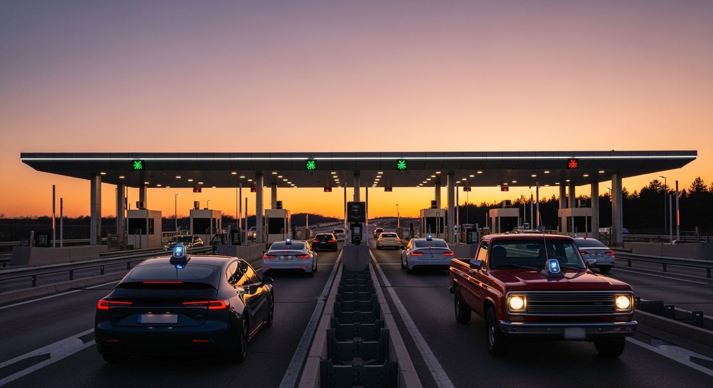 Mapa spoplatnených úsekov v Maďarsku